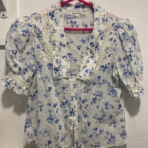 Reformation cotton top size small